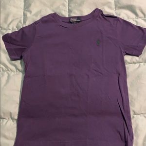 Polo Ralph Lauren purple t shirt nwot size 6